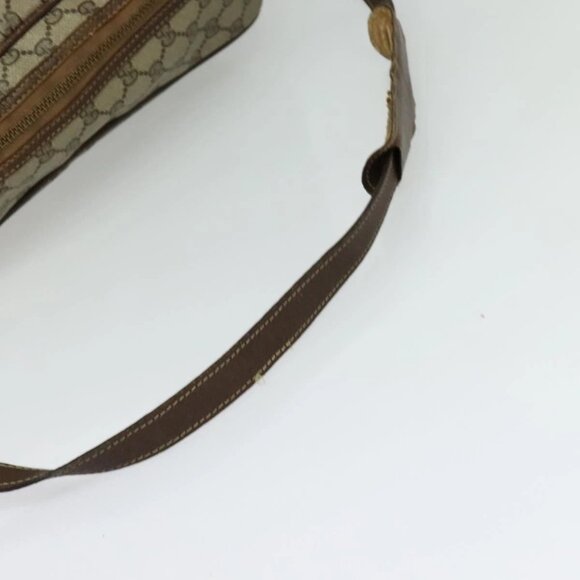 GUCCI GG Supreme Shoulder Bag PVC Beige Auth 133313 - Picture 8 of 16